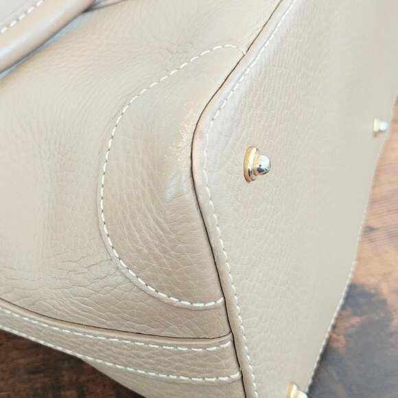Dooney and Bourke Donegal Crest Domed Satchel w/wristlet  Vintage DOONEY & BOURKE Domed Satchel w/Pouch